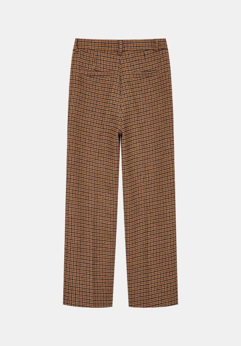 Brown Symmetry Trousers