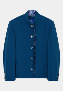 Blue Visor jacket