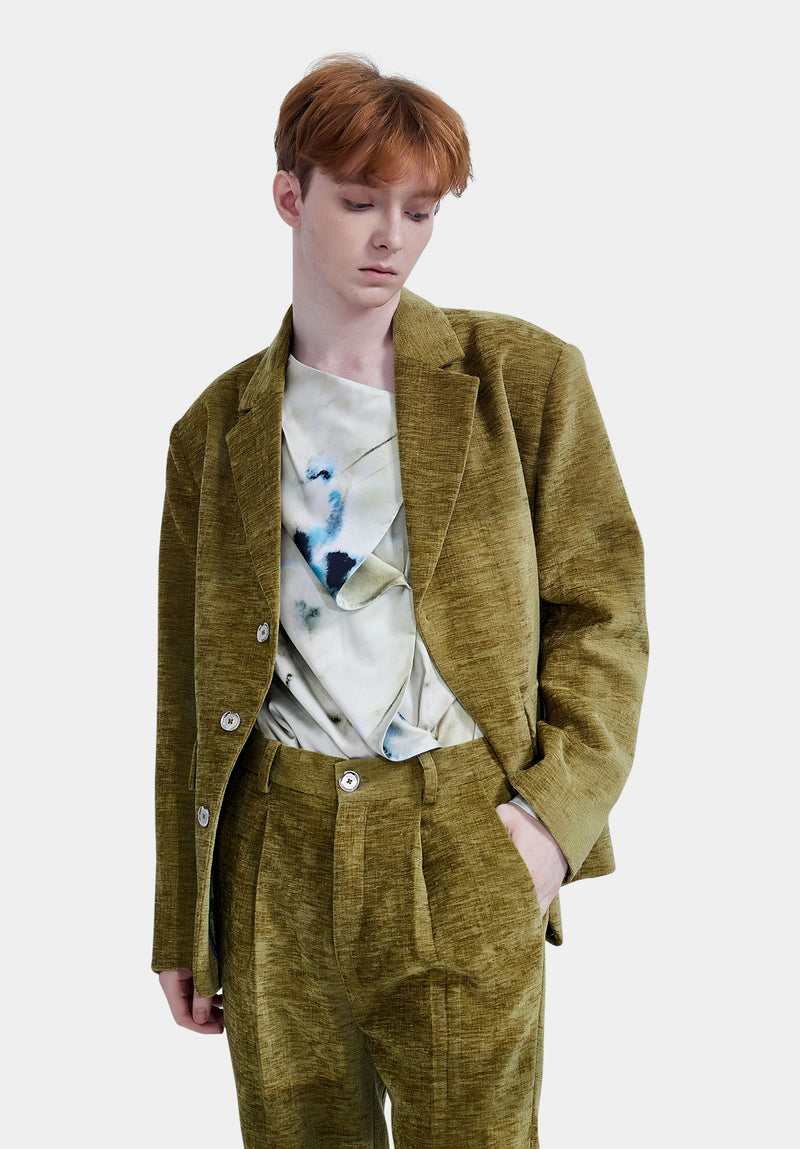 Blazer Baxter vert olive