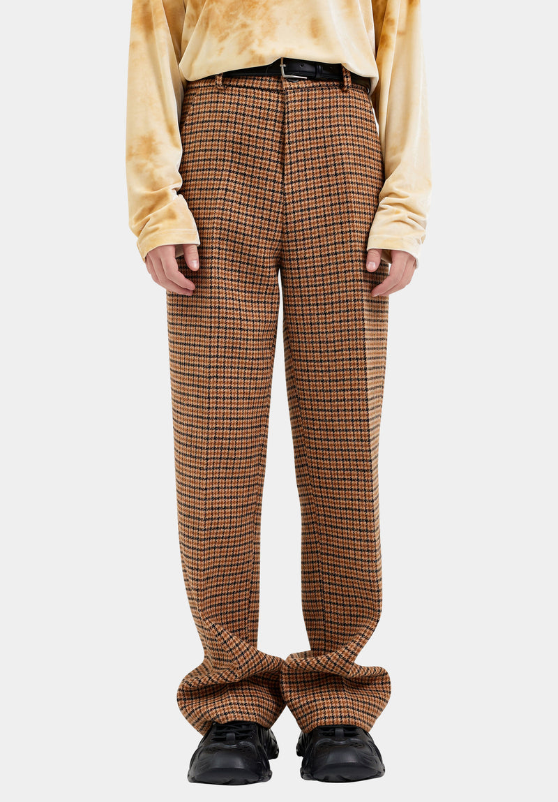 Brown Symmetry Trousers