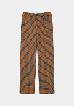 Brown Symmetry Trousers