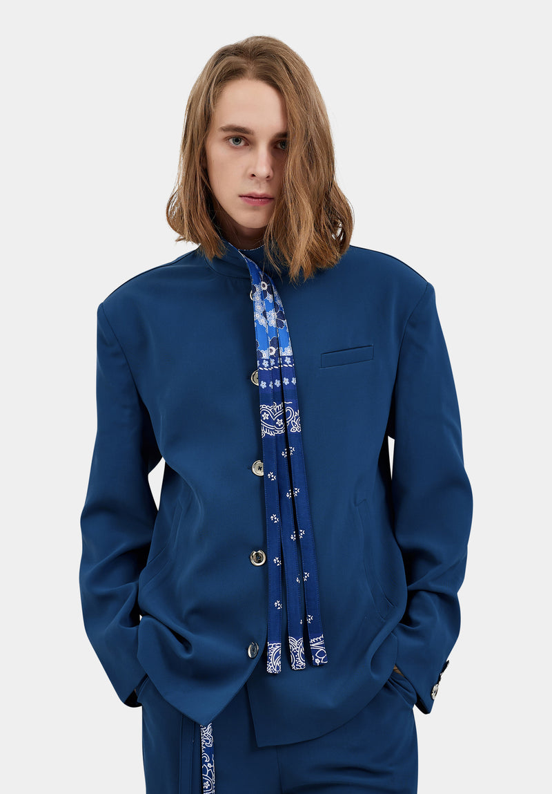 Blue Visor jacket