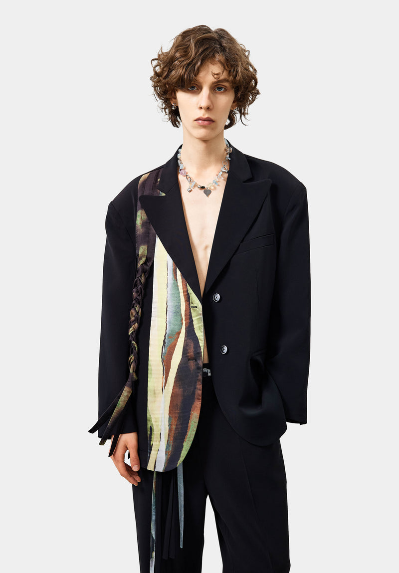 Blazer Mural Noir