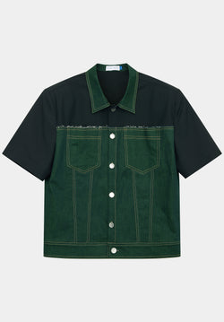 Veste Zǔhé verte