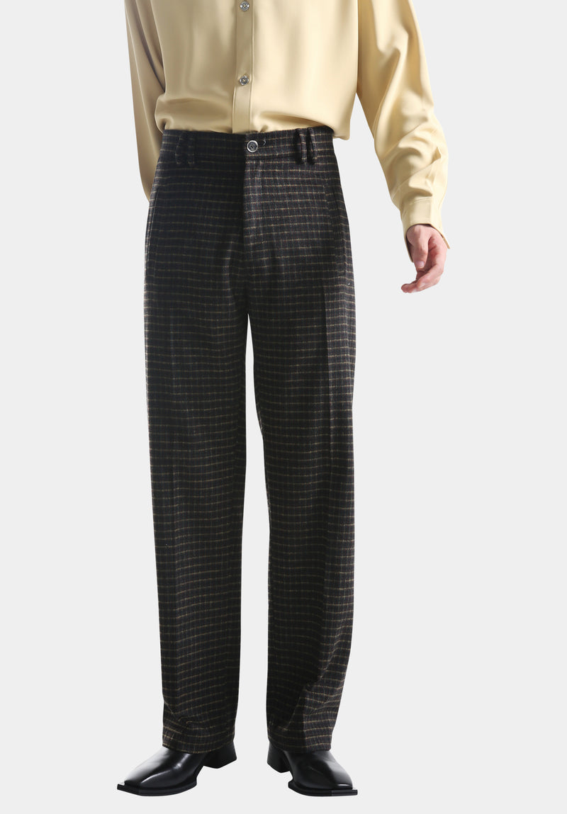 Checked Graham Trousers