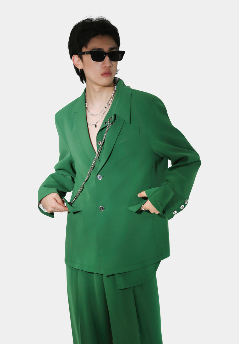 Veste Shinchū vert forêt