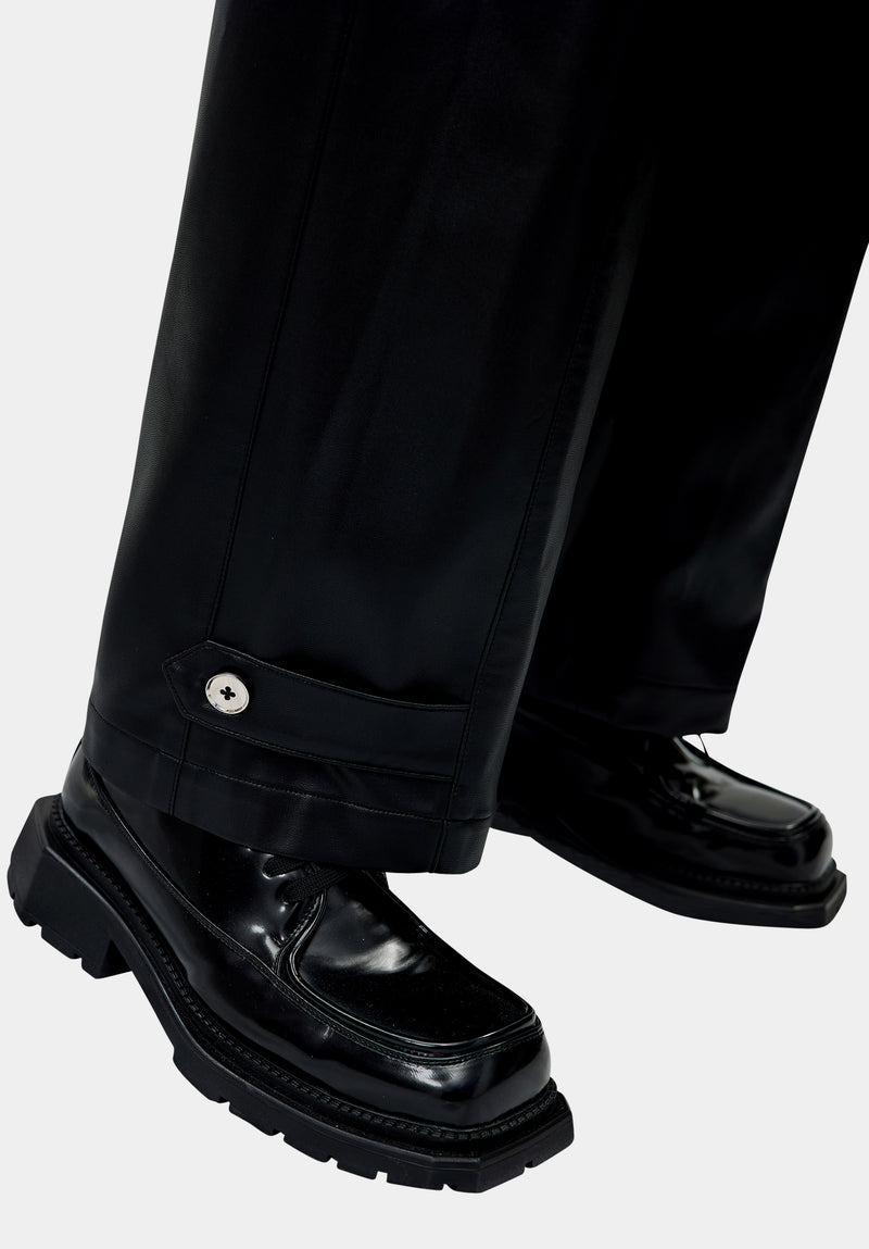 Pantalon Qiǎoyǔ noir