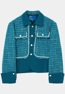 Turquoise Rónghé Jacket