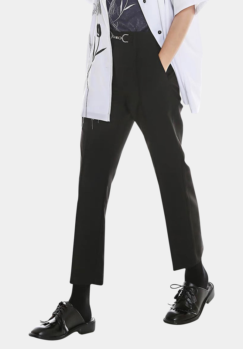 Black Kagami Trousers