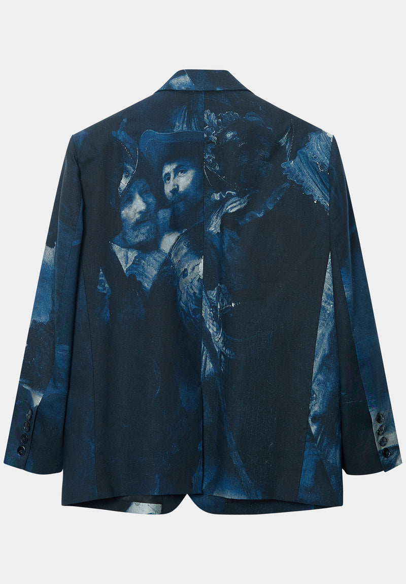 Blue Ghouls Blazer