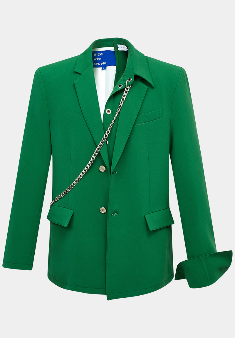 Veste Shinchū vert forêt