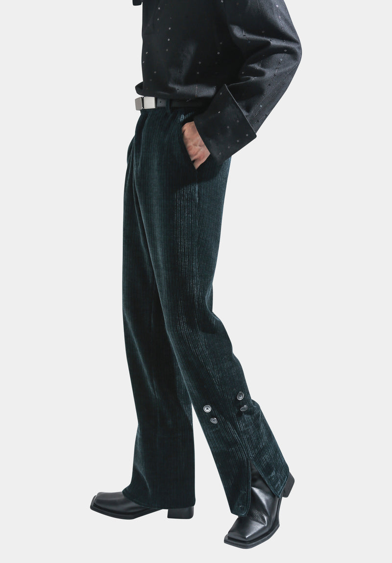 Pantalon Lainey vert foncé