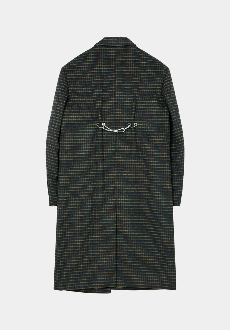 Checked Yuānbó Coat