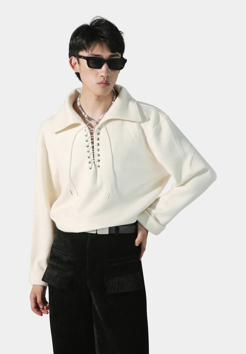 White Xiū sweater