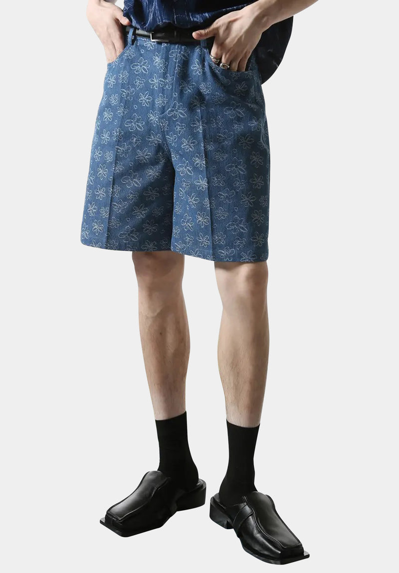Blue Lándiào Shorts
