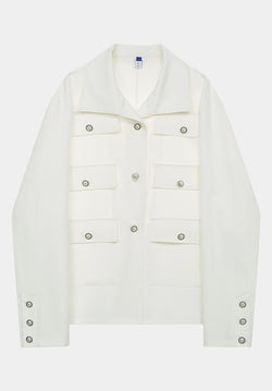 White Lilium Jacket
