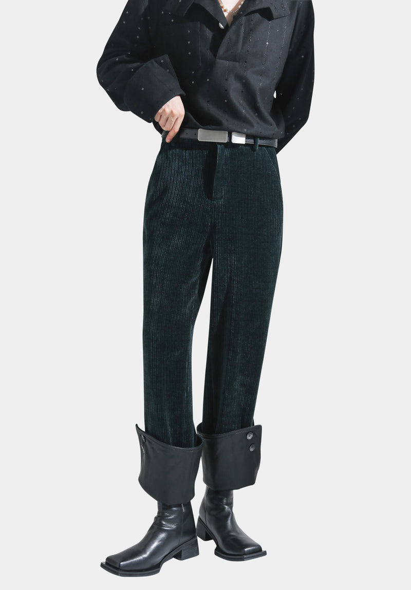 Pantalon Lainey vert foncé