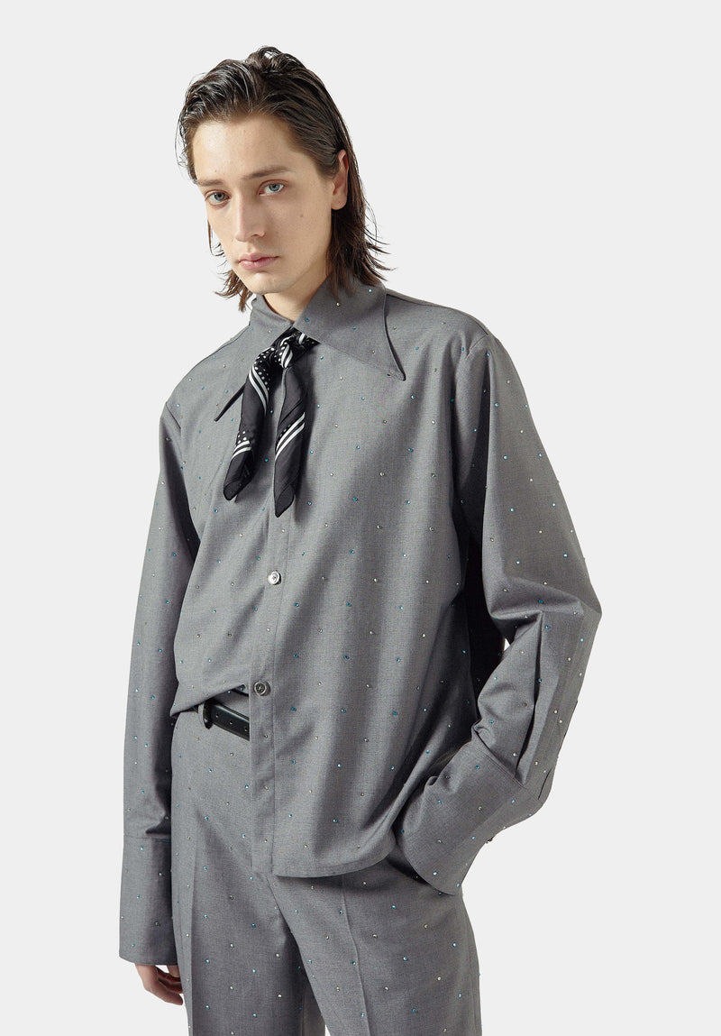 Grey Starry Shirt