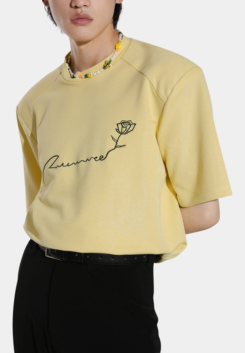 T-shirt Bloom jaune
