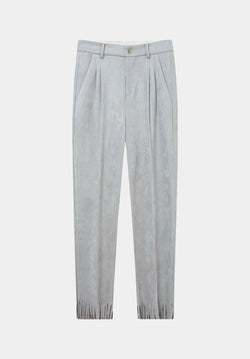 Grey Liúsū Trousers