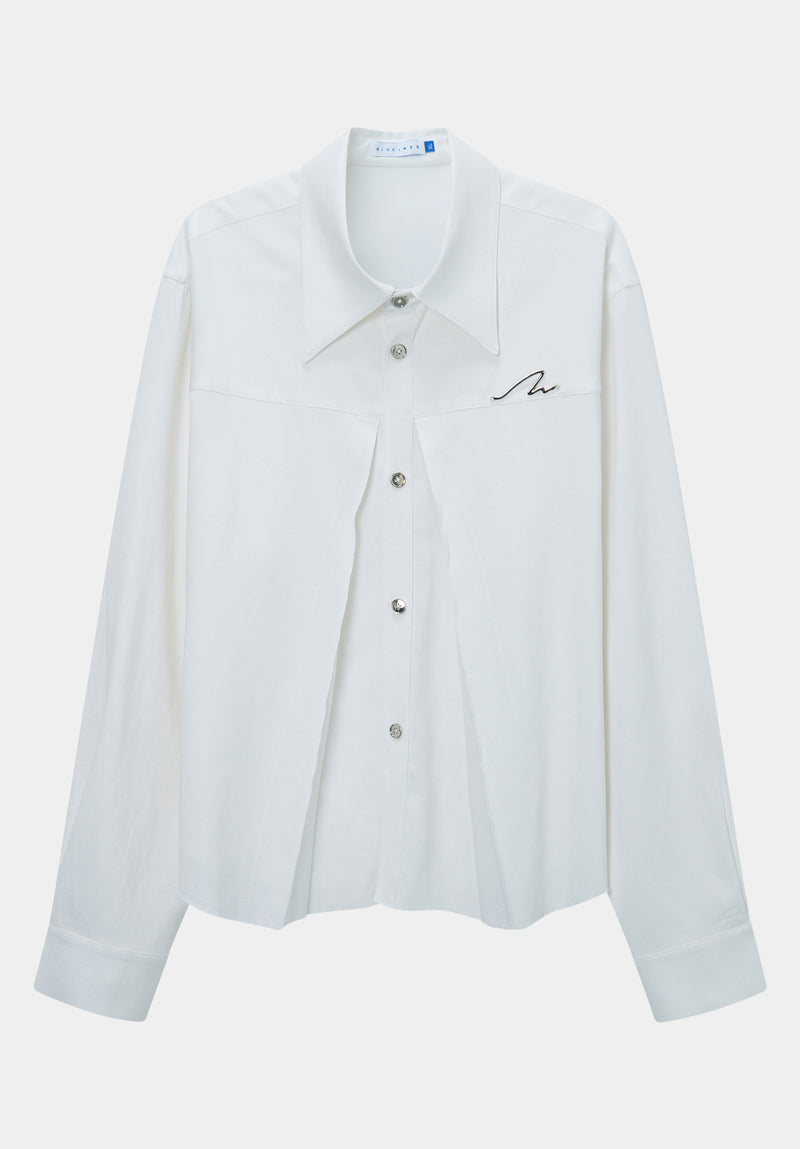 White Hàoxué Shirt