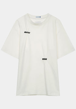 White Nypa Slogan T-Shirt