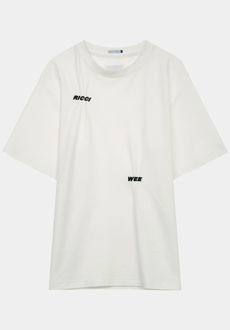 White Nypa Slogan T-Shirt
