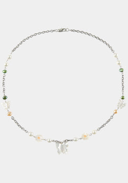 Silver Flutterby Chain Necklace