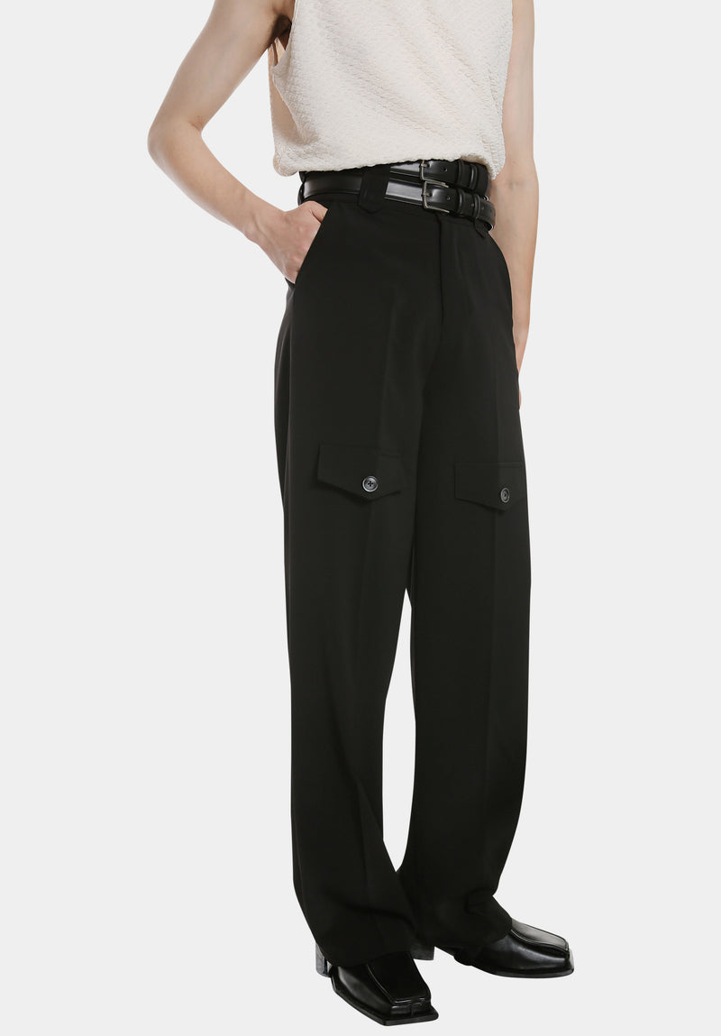 Black Trouble Trousers