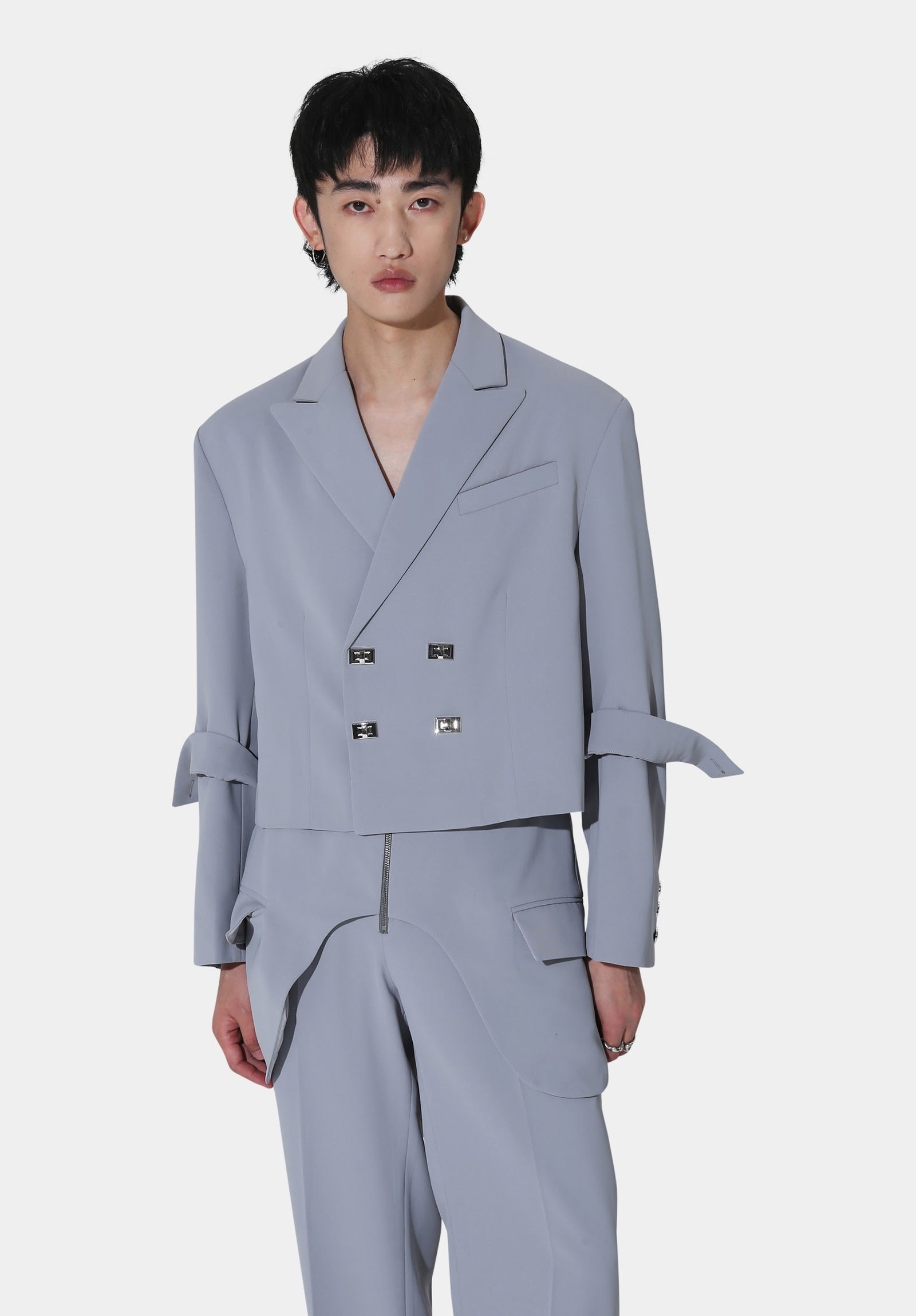 ☆RAIVE☆HIGH NECK SHORT COAT OUTWEARS - 레이브