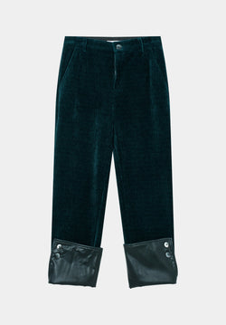 Pantalon Lainey vert foncé
