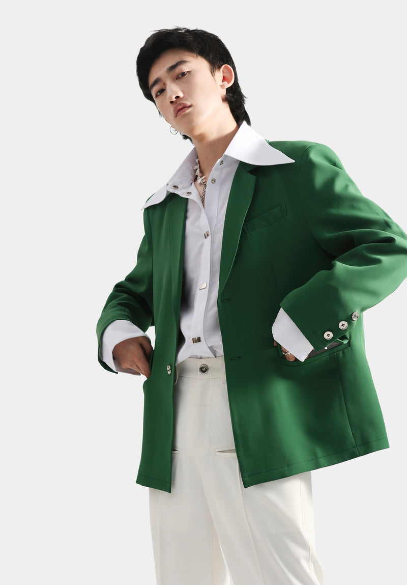 Veste Shinchū vert forêt