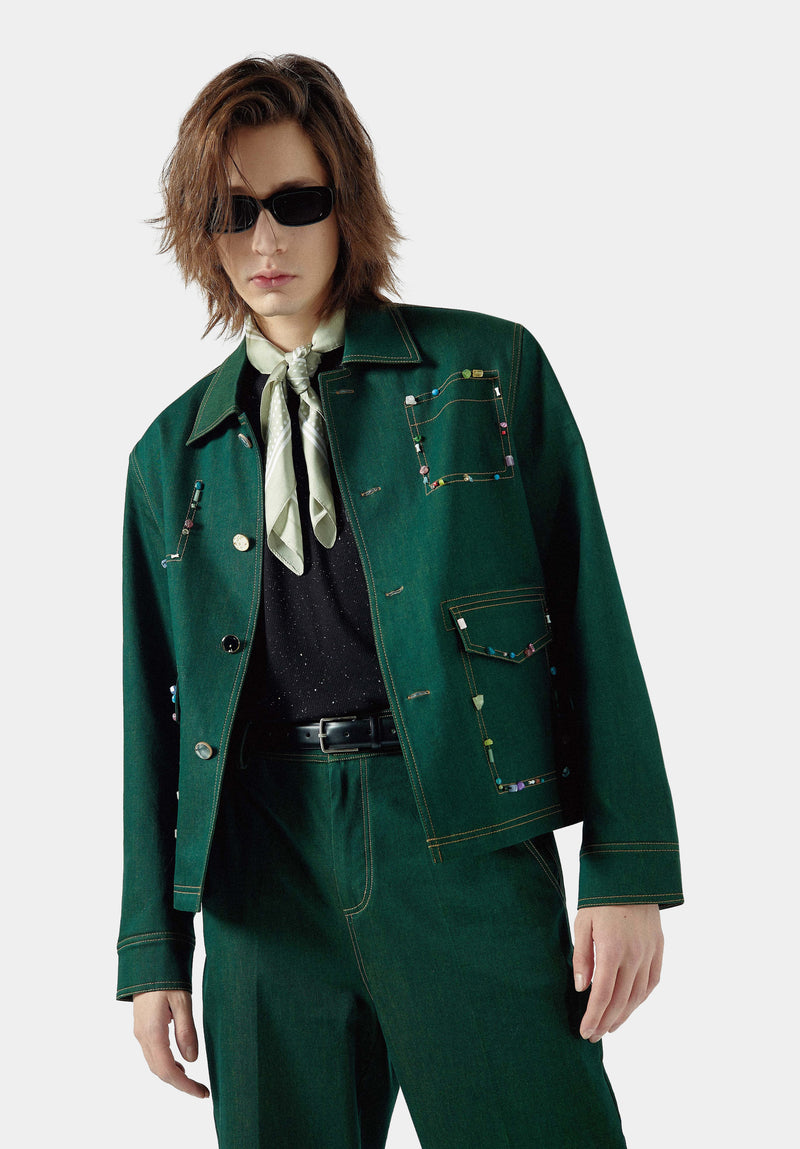 Green Pugh Jacket