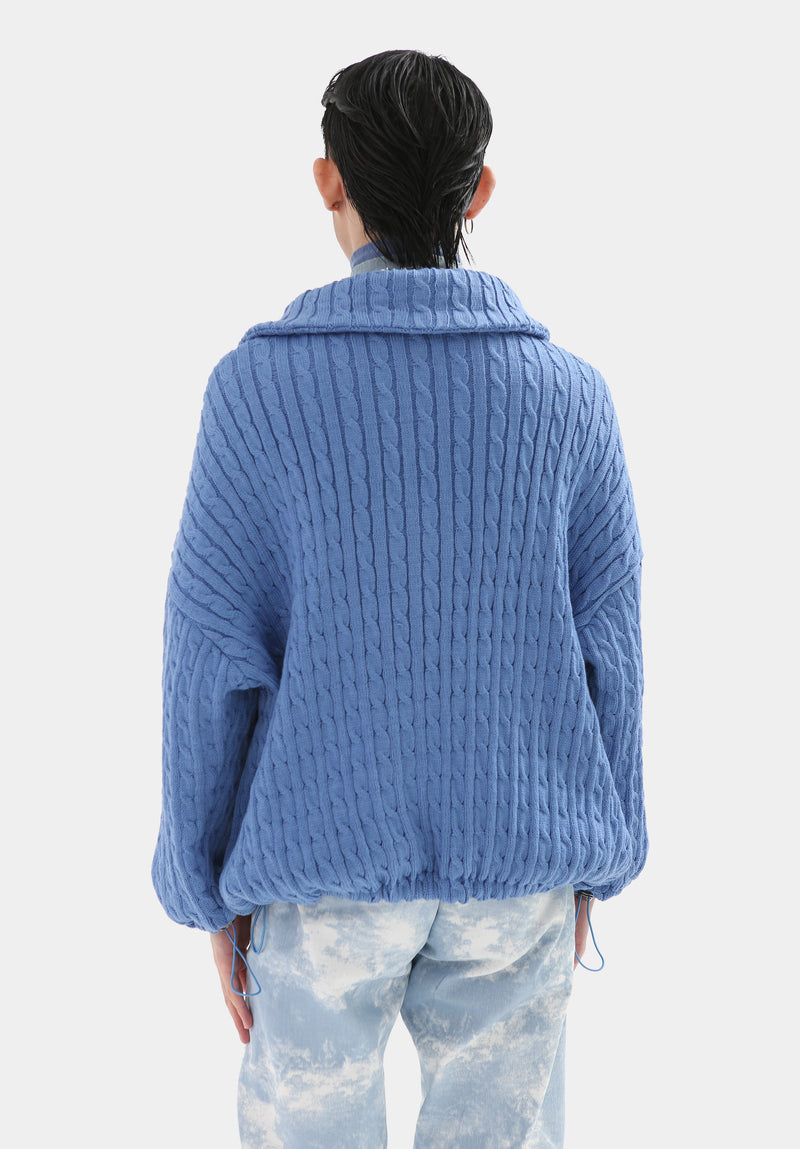 Blue Brooklyn Sweater