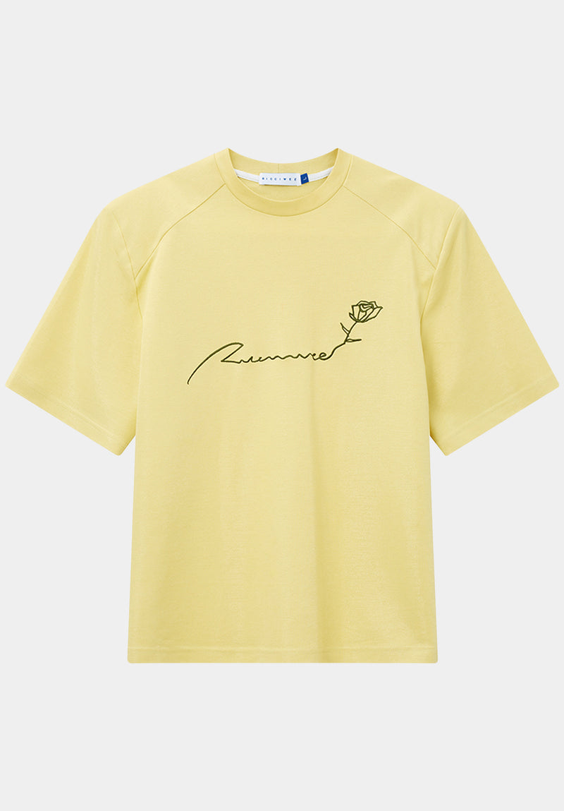 T-shirt Bloom jaune