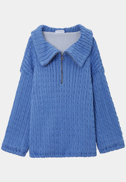 Blue Brooklyn Sweater