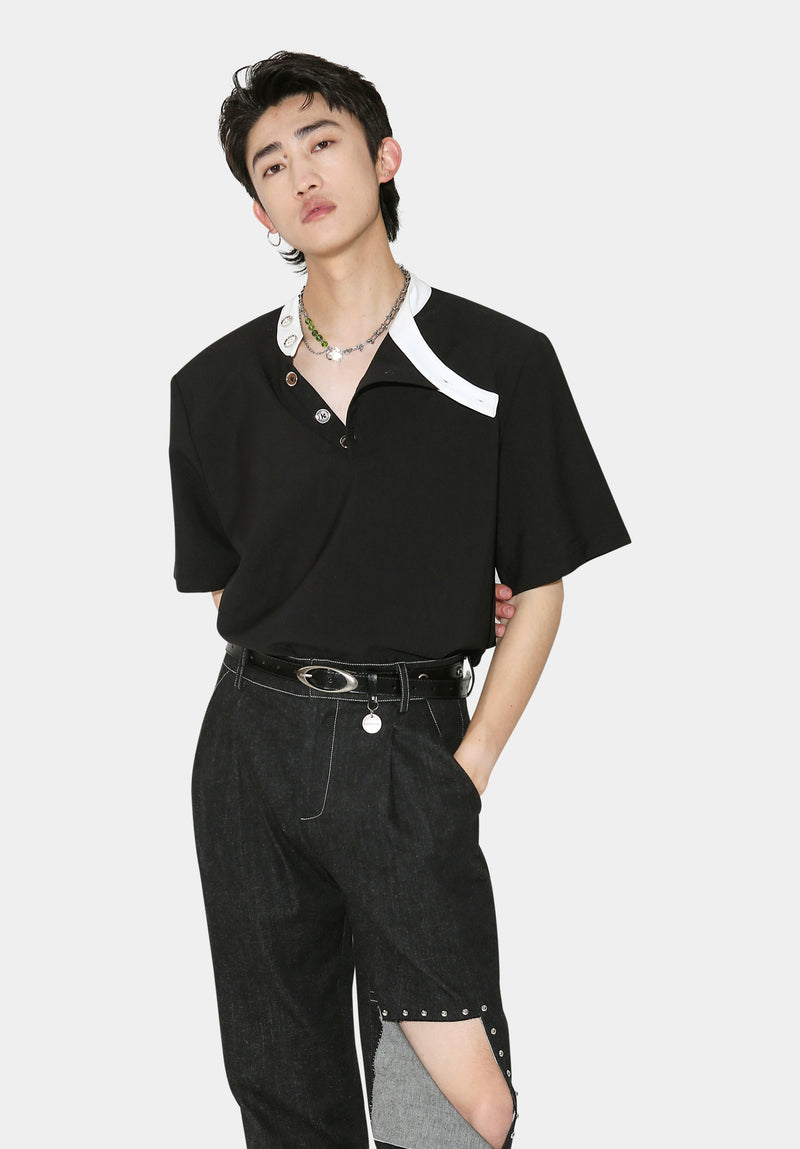 T-shirt Cristobal noir